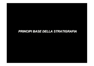 Principi Stratigrafia File
