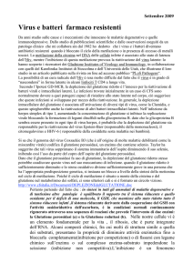 Virus e batteri farmaco resistenti