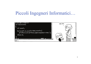 Introduzione all`informatica