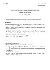 Pag. 1/2 M557 - ESAME DI STATO DI LICEO