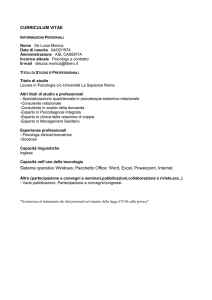 CURRICULUM VITAE Sistema operativo Windows