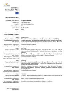 English - Dipartimento di Matematica