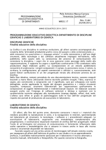 Dipartimento di Grafica e Laboratorio di Grafica