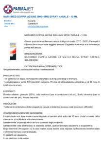 narhimed doppia azione 5mg+6mg spray nasale - 10 ml