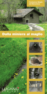 Dalla miniera al maglio