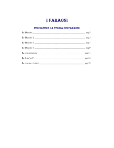 I FARAONI - L.Int.Ar