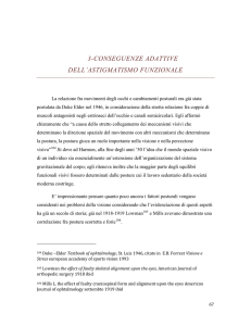 3-CONSEGUENZE ADATTIVE DELL`ASTIGMATISMO FUNZIONALE
