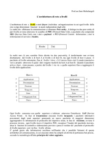modello ISO/OSI - Sara Michelangeli
