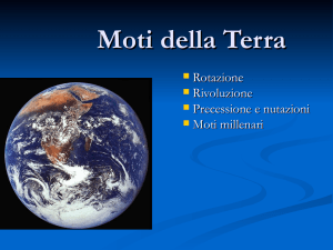 Moti della Terra