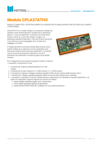 Brochure del prodotto