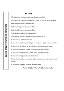 poesia proposta da una bellanese