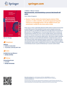 Neuroeconomia, neuromarketing e processi decisionali