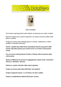 Modulo 3 - Temi e ricerche