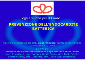 prevenzione dell`endocardite batterica