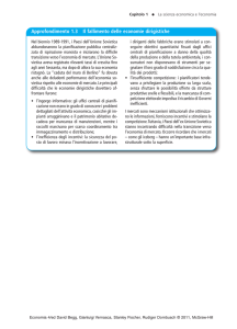 Approfondimento 1.3 Il fallimento delle economie