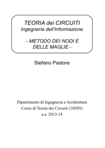 Metodo dei nodi e delle maglie