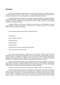 Gli Arabi - FDA Didattica per le materie letterarie