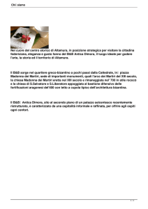 Nel cuore del centro storico di Altamura, in posizione strategica per
