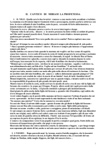 IL CANTO DI MIRIAM LA PROFETESSA