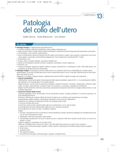Patologia del collo dell`utero