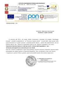 17)Concerto 8 Gennaio - Istituto Compresivo San Francesco