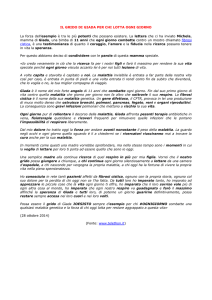 IL GRIDO DI GIADA PER CHI LOTTA OGNI GIORNO