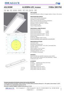 AGL5036W ALGEBRA LED_incasso 5100lm 36W IP40