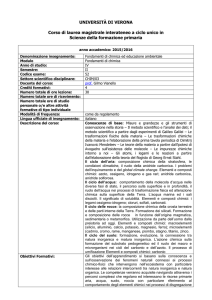 Vianello - programma Fondamenti di chimica