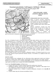 COLLI EUGANEI – LOZZO ATESTINO, GIRO DEL MONTE