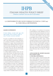 (nn): IL CASO DELLA REtINOPAtIA