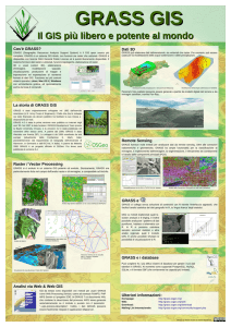 La storia di GRASS GIS Ulteriori informazioni