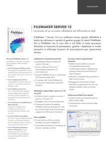 FILEMAKER SERVER 12
