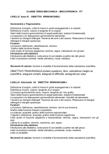 Matematica terza meccanica e meccatronica