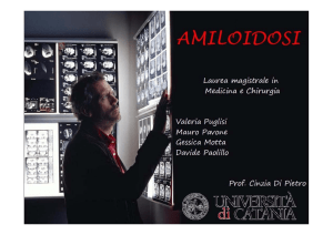 Amiloidosi (Puglisi, Pavone, Motta, Paolillo)