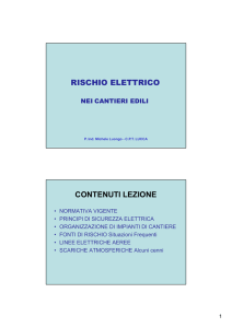 Rischio elettrico le..