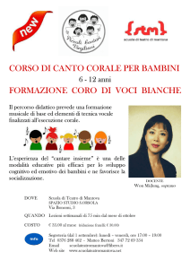 Locandina Coro voci bianche 3