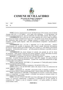 ordinanza individuazione area per sotterrare ovini blu tongue