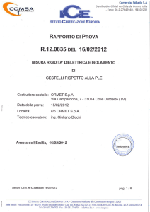 CESTELLI RISPETTO ALLA PLE