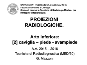 Diapositiva 1 - Facoltà di Medicina e Chirurgia