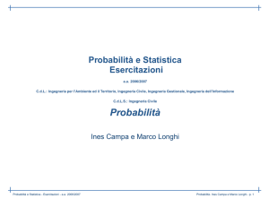 Probabilità - Maria Grazia Naso
