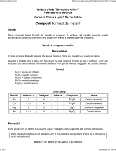 Composti con metalli