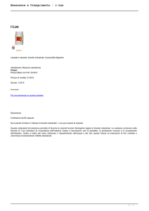 Benessere e Dimagrimento : i-Lax