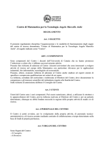 Centro di Matematica per la Tecnologia Angelo Marcello Anile