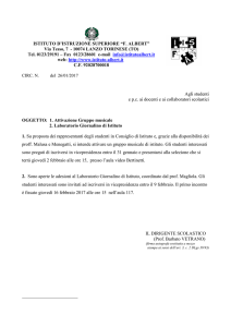 ISTITUTO D`ISTRUZIONE SUPERIORE “F. ALBERT” Via Tesso, 7