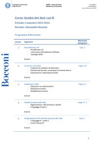 Corso Analisi dei dati con R
