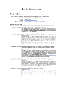 CV - DBGroup