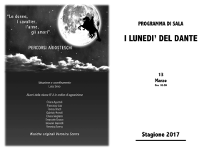 Programma - Liceo Classico DANTE