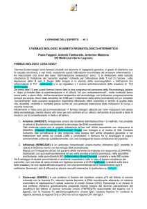 I farmaci biologici in ambito reumatologico-internistico