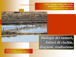 Biologia dei tumori, fattori di rischio, diagnosi, stadi azione