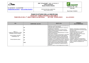 Chimica Organica - ISIS Facchinetti